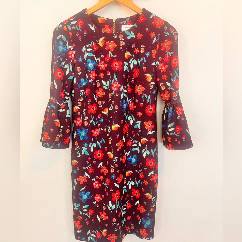 Calvin Klein floral dress